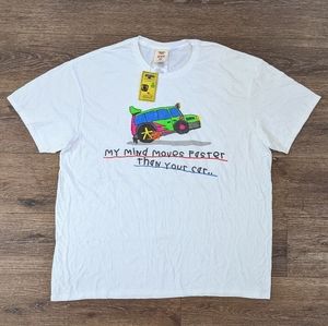 NWT After School Special My Mind... t-shirt - SIZE 2XL